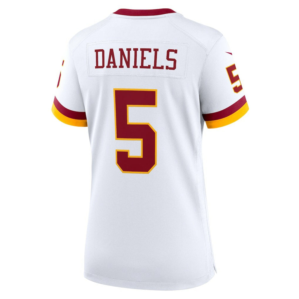 Jayden Daniels Washington Commanders Women's Game Super Bowl Era Jersey - White Jerseys