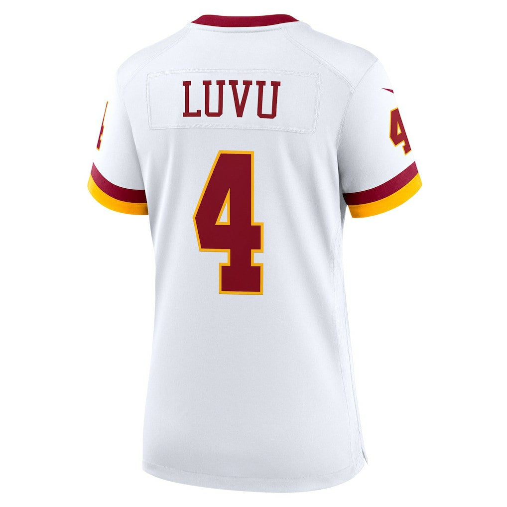 Frankie Luvu Washington Commanders Women's Game Super Bowl Era Jersey - White Jerseys