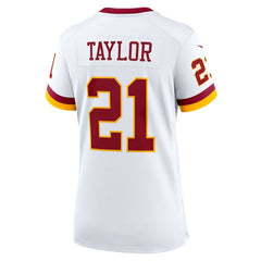 Sean Taylor Washington Commanders Women's Game Super Bowl Era Jersey - White Jerseys