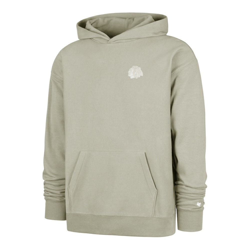 Chicago Blackhawks '47  Foundation Pullover Hoodie - Gray | US 202852820