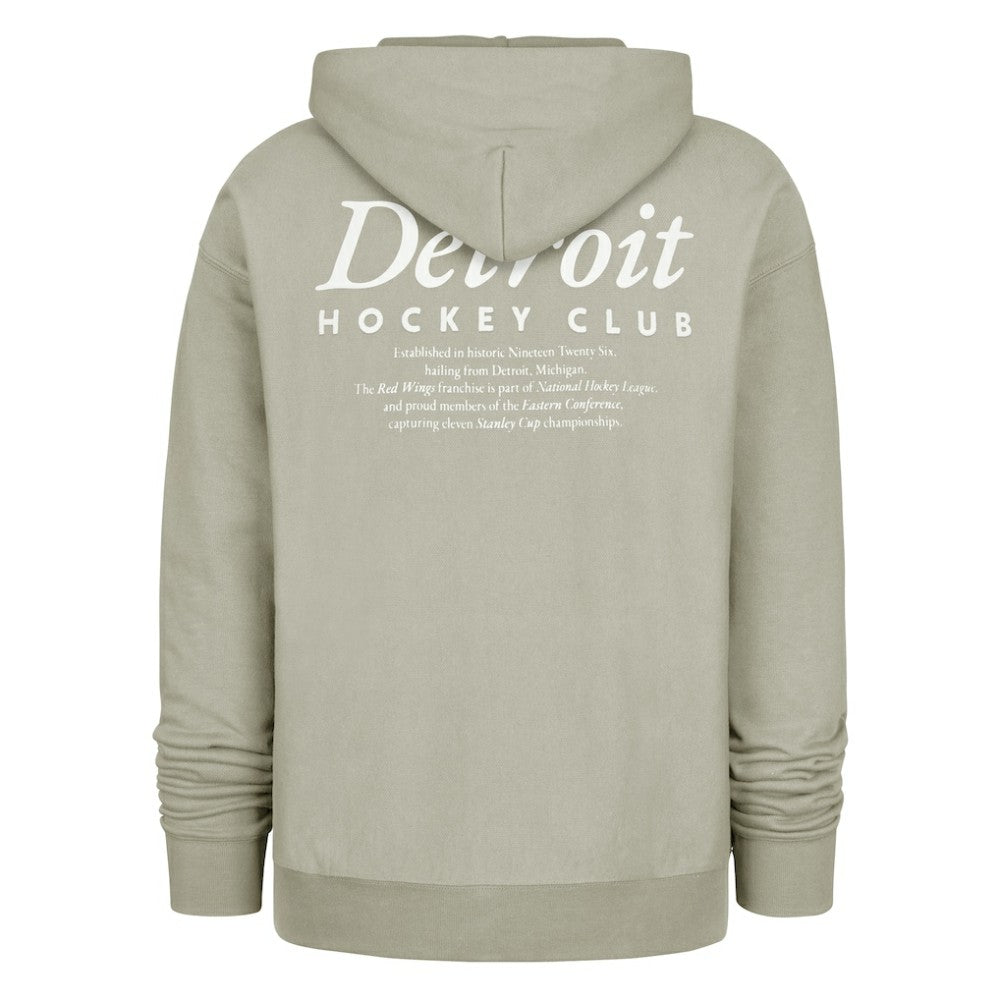 Detroit Red Wings '47  Foundation Pullover Hoodie - Gray | US 202852822
