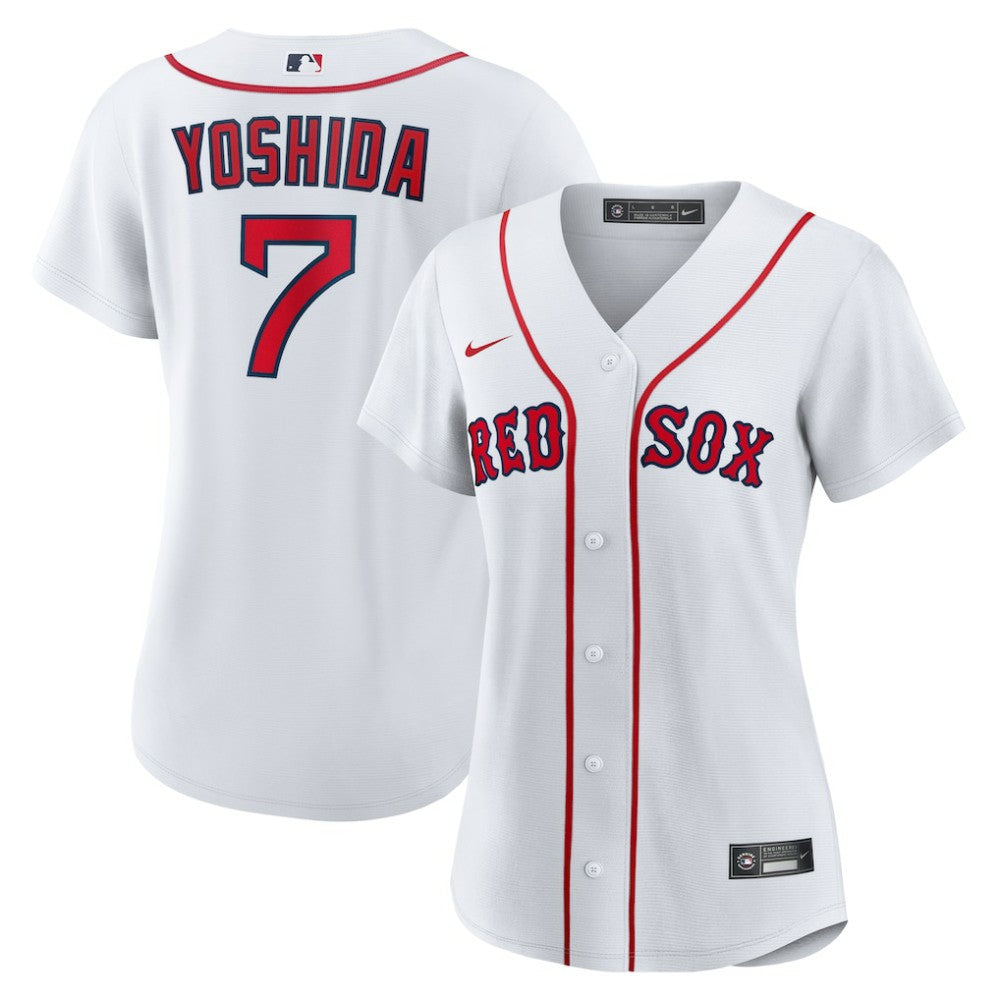 Masataka Yoshida Boston Red Sox Nike Women's Home Replica Jersey - White Jerseys