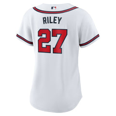 Austin Riley Atlanta Braves Nike Women's Home Replica Jersey - White Jerseys