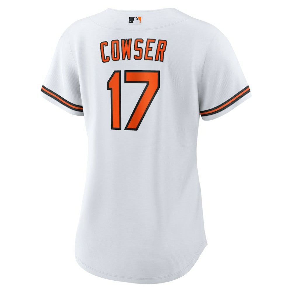 Colton Cowser Baltimore Orioles Nike Women's Home Replica Jersey - White Jerseys