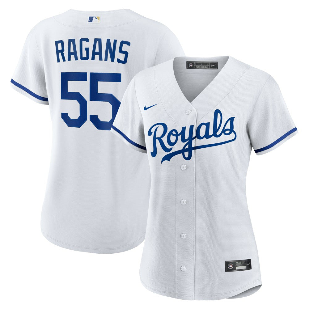Cole Ragans Kansas City Royals Nike Women's Home Replica Jersey - White Jerseys