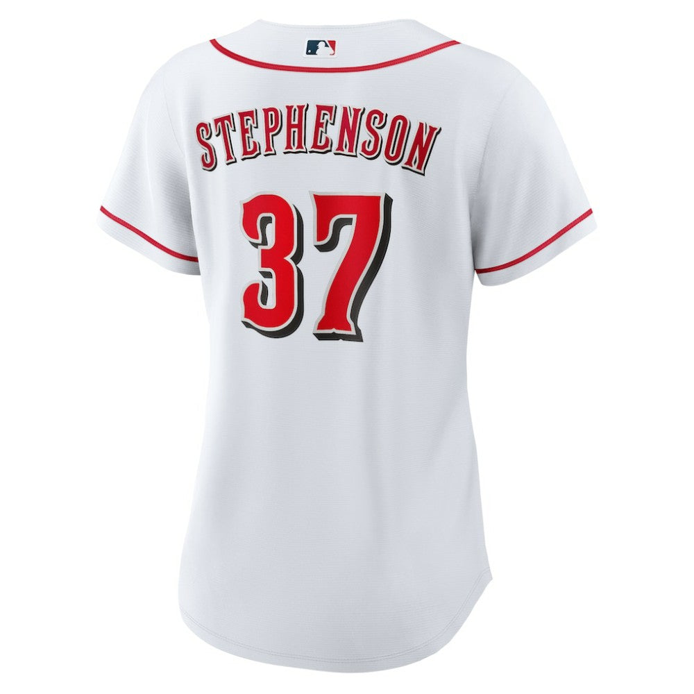 Tyler Stephenson Cincinnati Reds Nike Women's Home Replica Jersey - White Jerseys