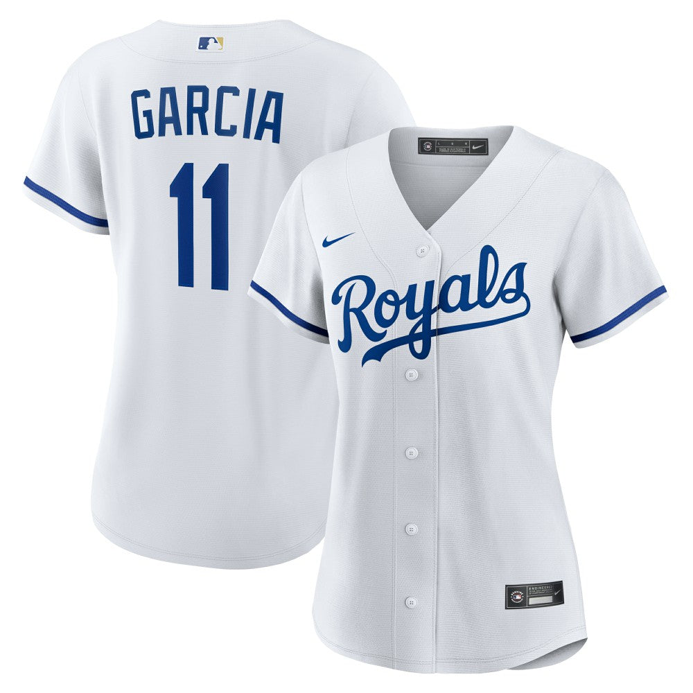 Maikel Garcia Kansas City Royals Nike Women's Home Replica Jersey - White Jerseys