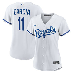 Maikel Garcia Kansas City Royals Nike Women's Home Replica Jersey - White Jerseys