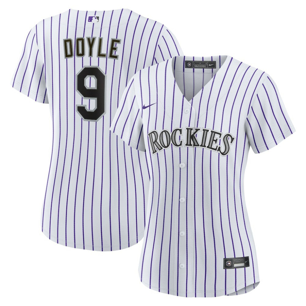 Brenton Doyle Colorado Rockies Nike Women's Home Replica Jersey - White Jerseys