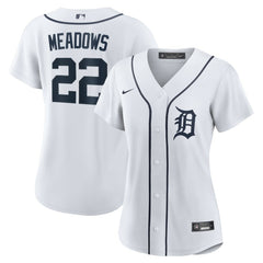 Parker Meadows Detroit Tigers Nike Women's Home Replica Jersey - White Jerseys