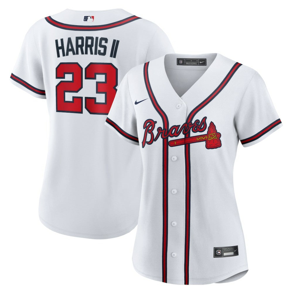 Michael Harris II Atlanta Braves Nike Women's Home Replica Jersey - White Jerseys