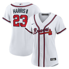 Michael Harris II Atlanta Braves Nike Women's Home Replica Jersey - White Jerseys
