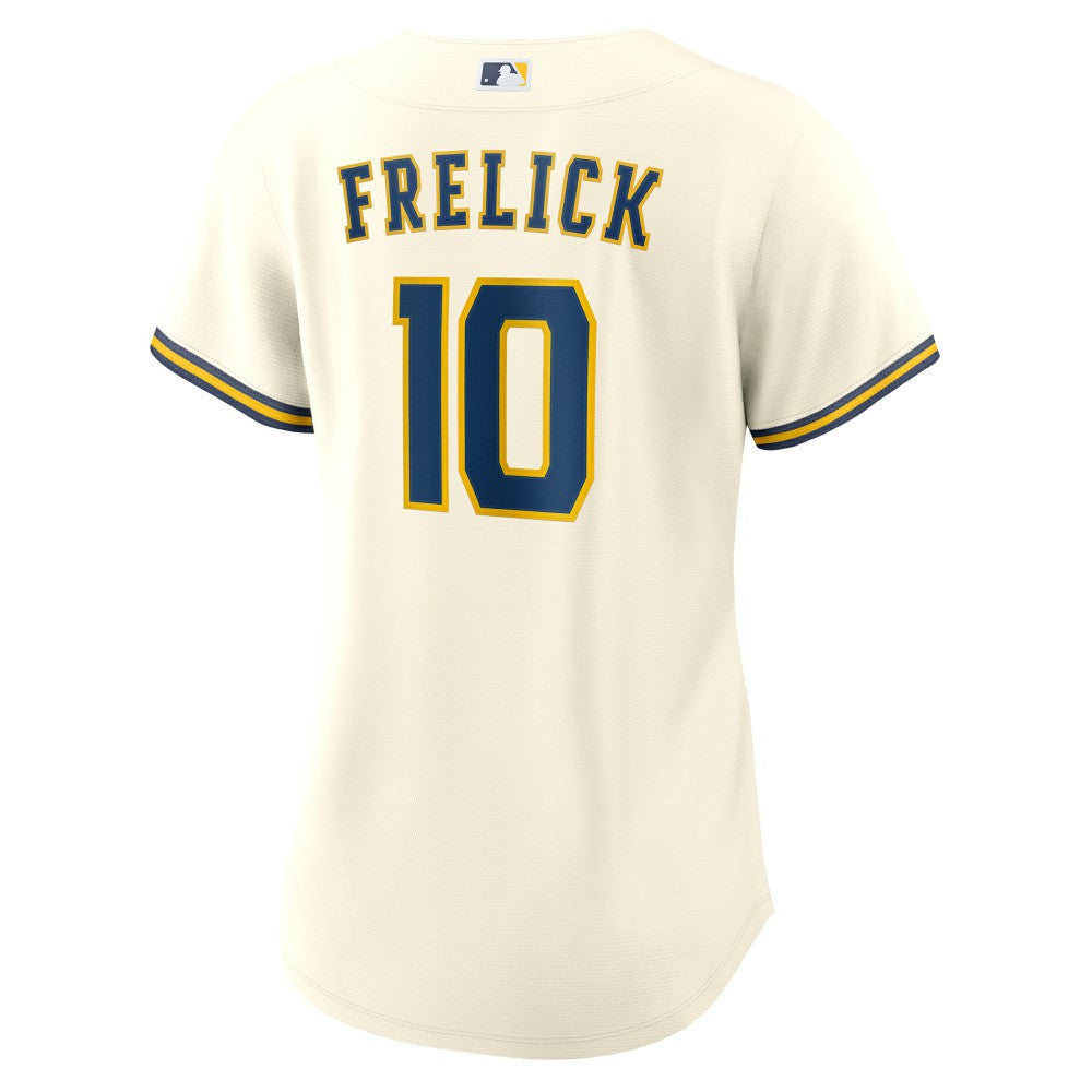 Sal Frelick Milwaukee Brewers Nike Women's Home Replica Jersey - Cream Jerseys