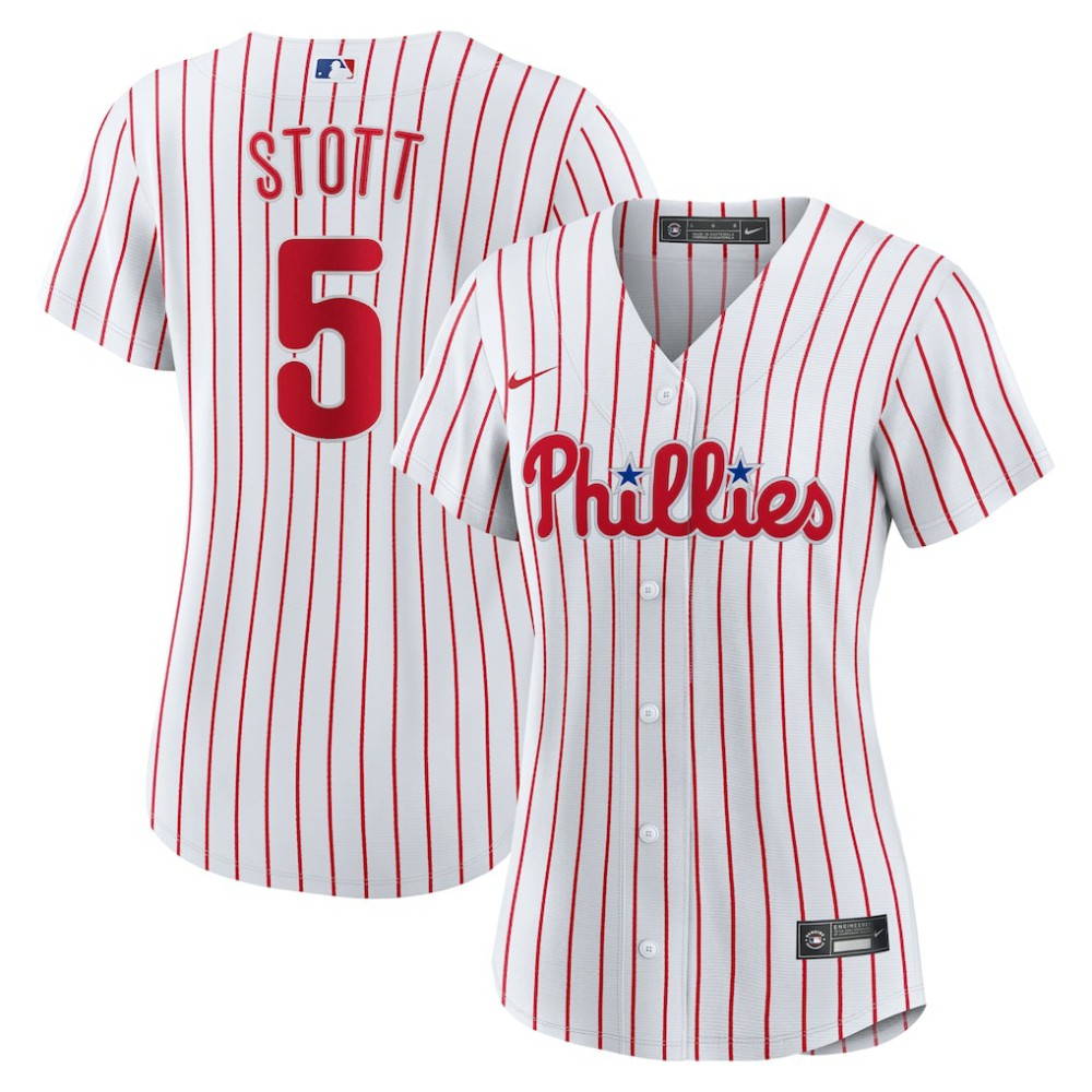 Bryson Stott Philadelphia Phillies Nike Women's Home Replica Jersey - White Jerseys