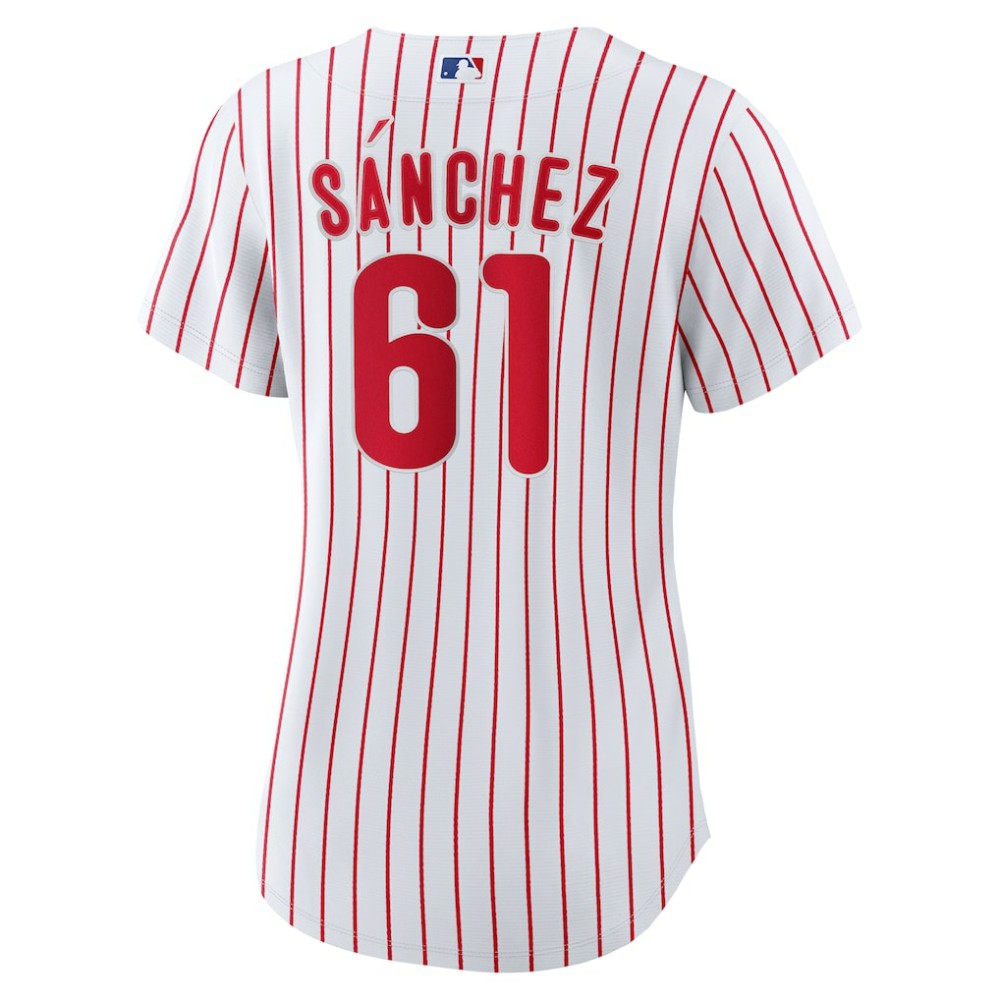 Cristopher Sanchez Philadelphia Phillies Nike Women's Home Replica Jersey - White Jerseys
