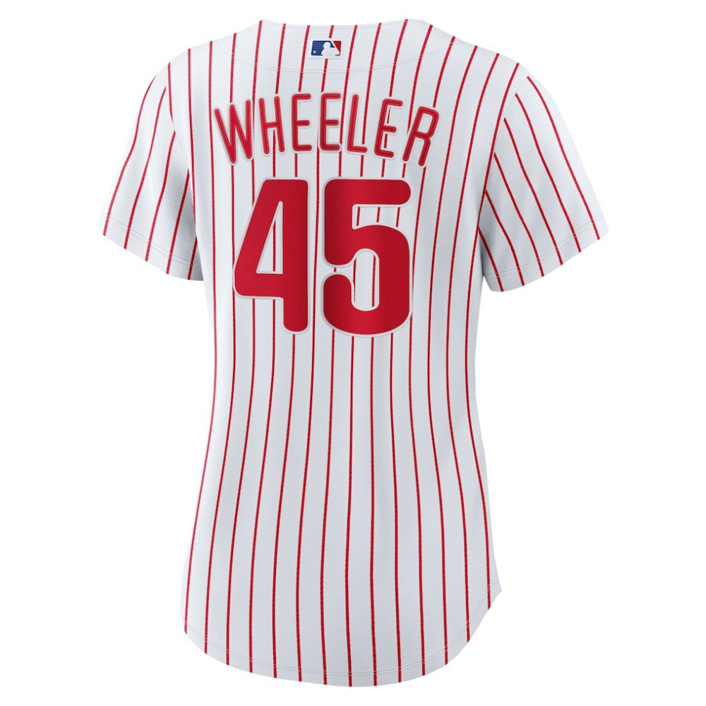 Zack Wheeler Philadelphia Phillies Nike Women's Home Replica Jersey - White Jerseys