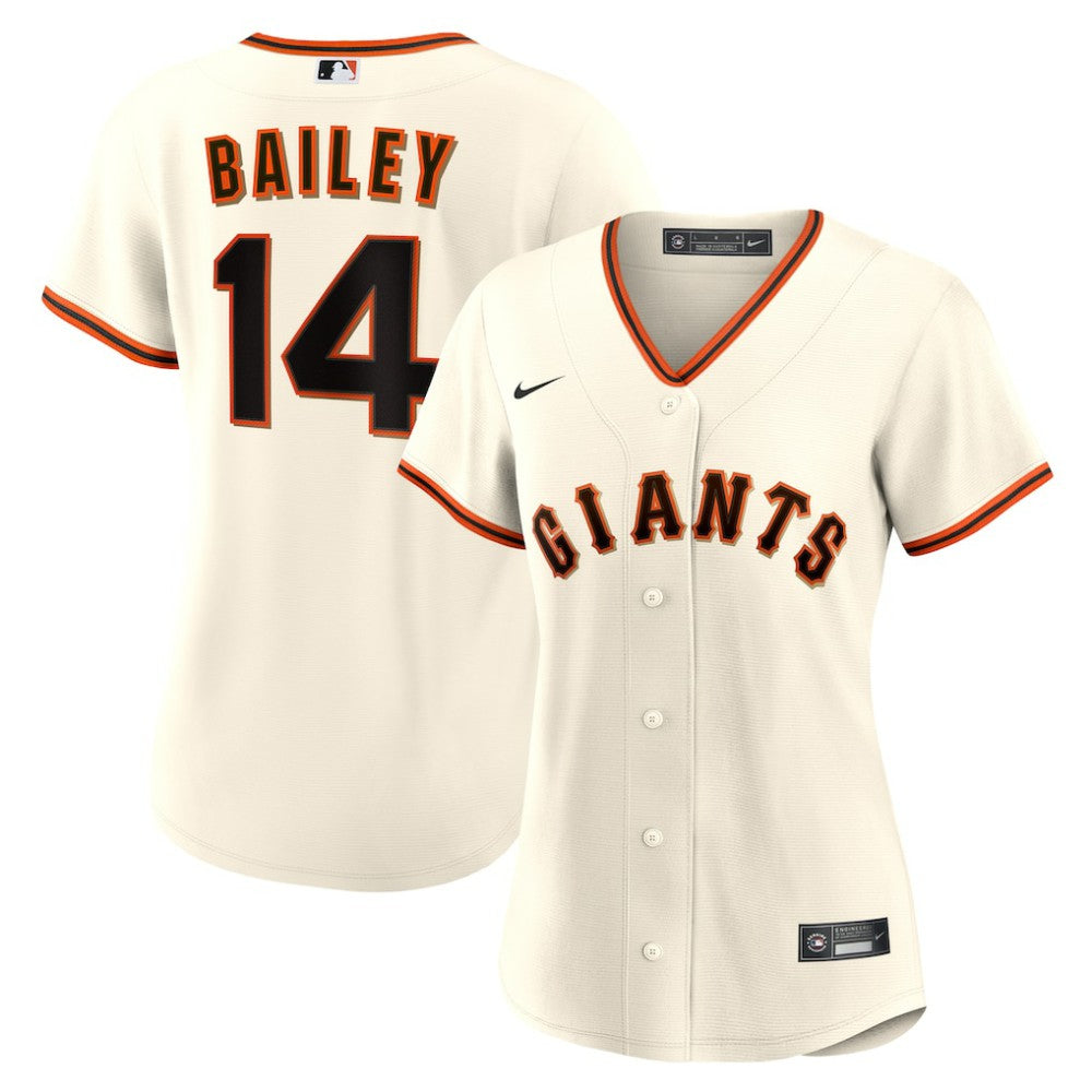 Patrick Bailey San Francisco Giants Nike Women's Home Replica Jersey - Cream Jerseys