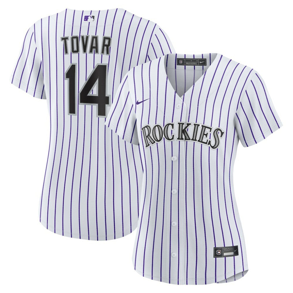Ezequiel Tovar Colorado Rockies Nike Women's Home Replica Jersey - White Jerseys