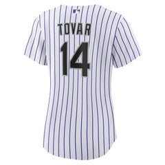 Ezequiel Tovar Colorado Rockies Nike Women's Home Replica Jersey - White Jerseys