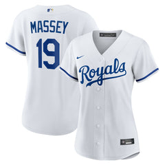 Michael Massey Kansas City Royals Nike Women's Home Replica Jersey - White Jerseys
