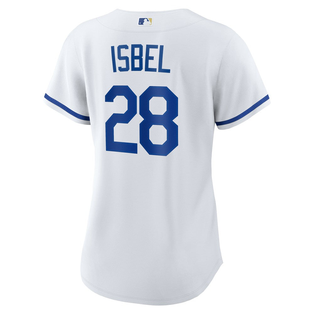Kyle Isbel Kansas City Royals Nike Women's Home Replica Jersey - White Jerseys