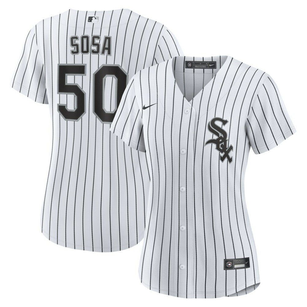 Lenyn Sosa Chicago White Sox Nike Women's Home Replica Jersey - White Jerseys