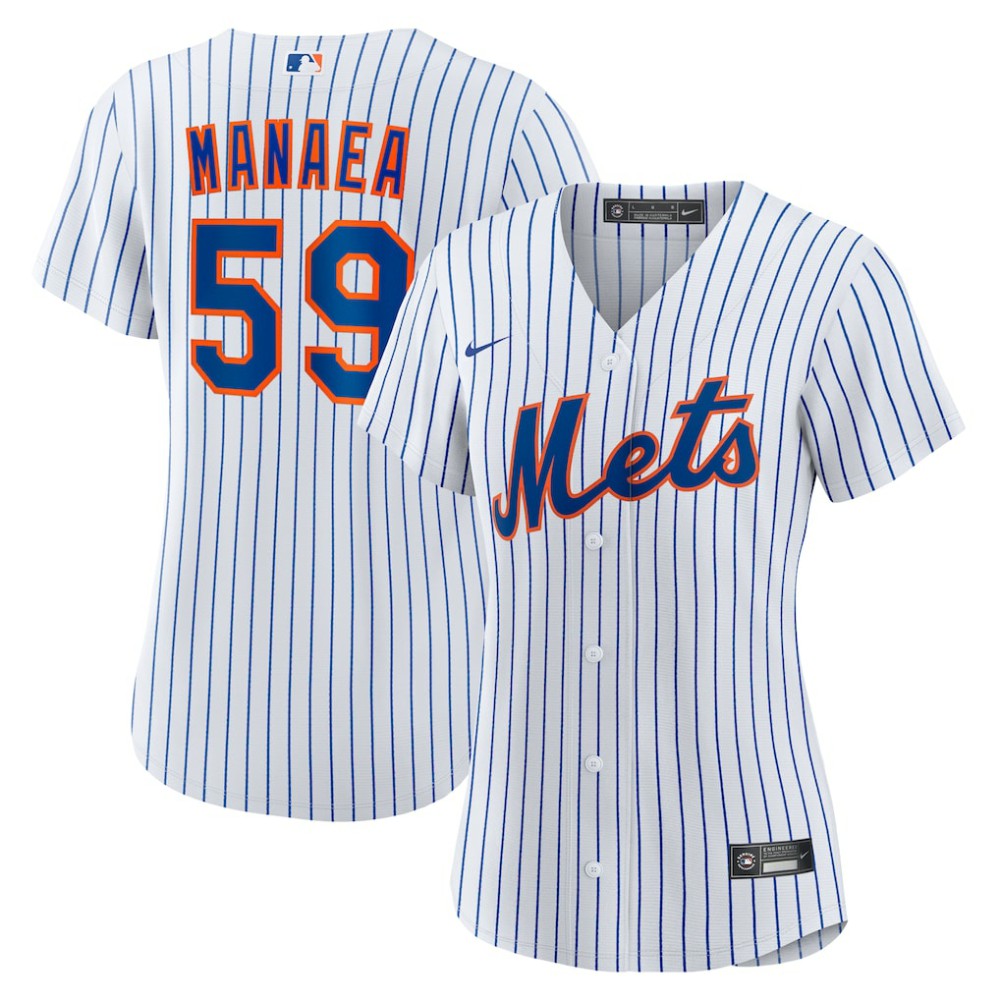 Sean Manaea New York Mets Nike Women's Home Replica Jersey - White Jerseys