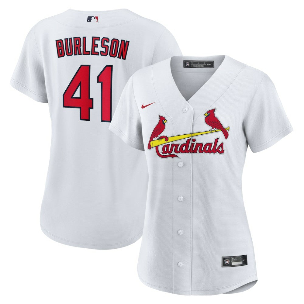 Alec Burleson St. Louis Cardinals Nike Women's Home Replica Jersey - White Jerseys