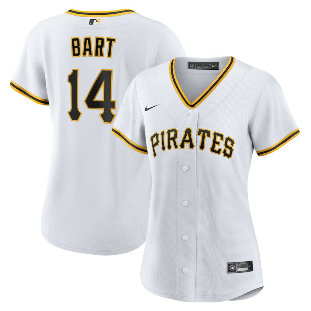 Joey Bart Pittsburgh Pirates Nike Women's Home Replica Jersey - White Jerseys