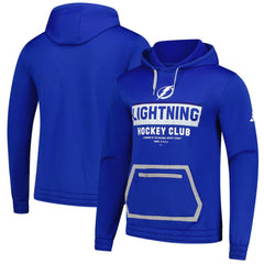 Tampa Bay Lightning adidas Team Pullover Hoodie - Blue | US 202854716