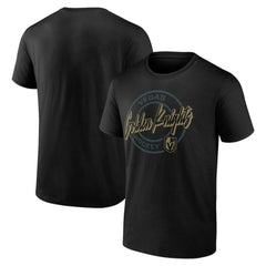 Vegas Golden Knights Color Block Puck T-Shirt - Black | US 202854720