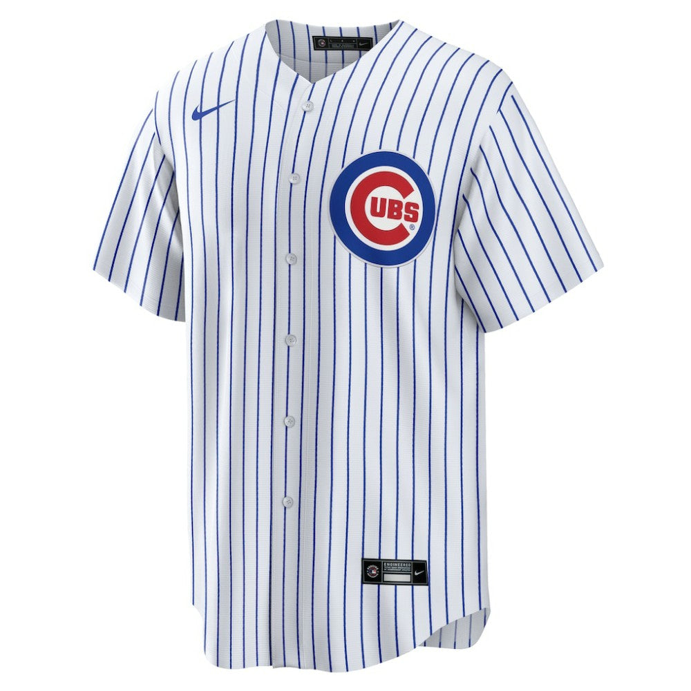 Michael Busch Chicago Cubs Nike Home Replica Jersey - White Jerseys