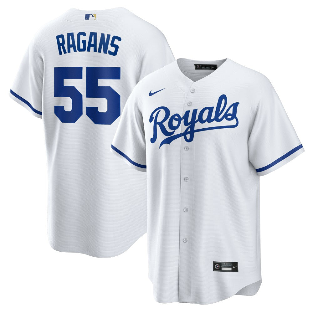Cole Ragans Kansas City Royals Nike Home Replica Jersey - White Jerseys