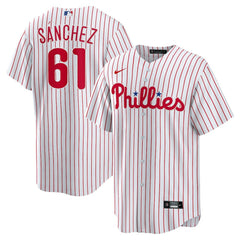 Cristopher Sanchez Philadelphia Phillies Nike Home Replica Jersey - White Jerseys