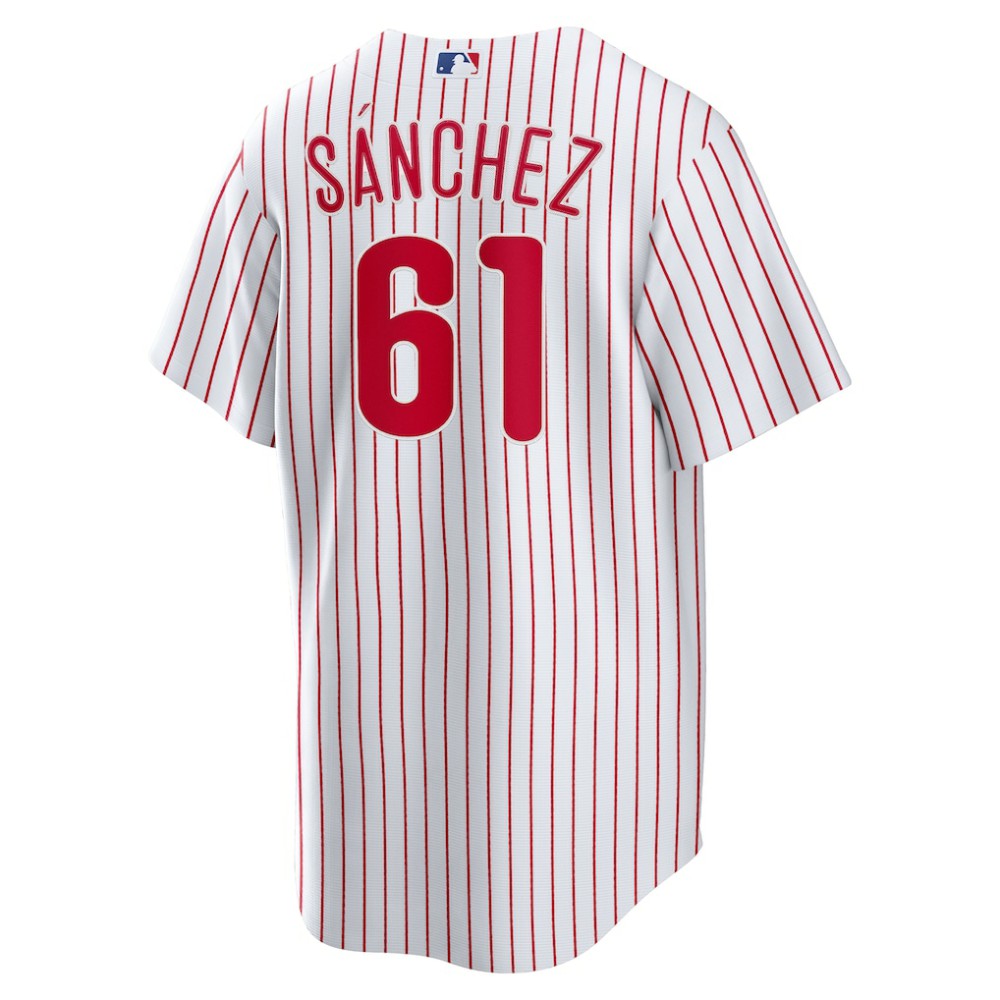 Cristopher Sanchez Philadelphia Phillies Nike Home Replica Jersey - White Jerseys