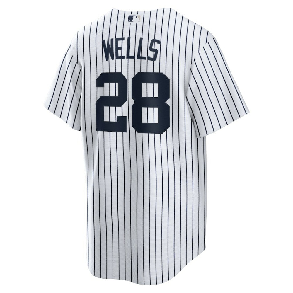 Austin Wells New York Yankees Nike Home Replica Jersey - White Jerseys