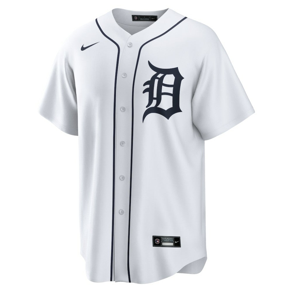 Kerry Carpenter Detroit Tigers Nike Home Replica Jersey - White Jerseys