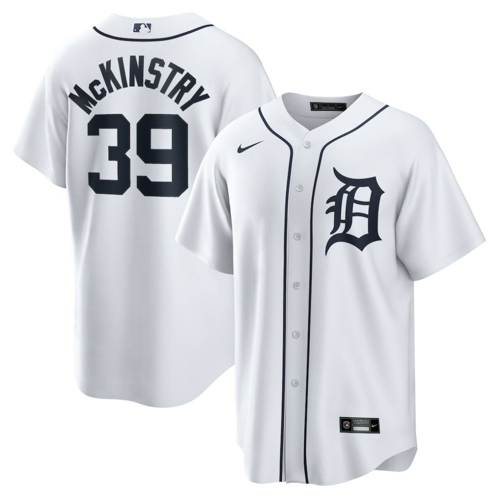 Zach McKinstry Detroit Tigers Nike Home Replica Jersey - White Jerseys