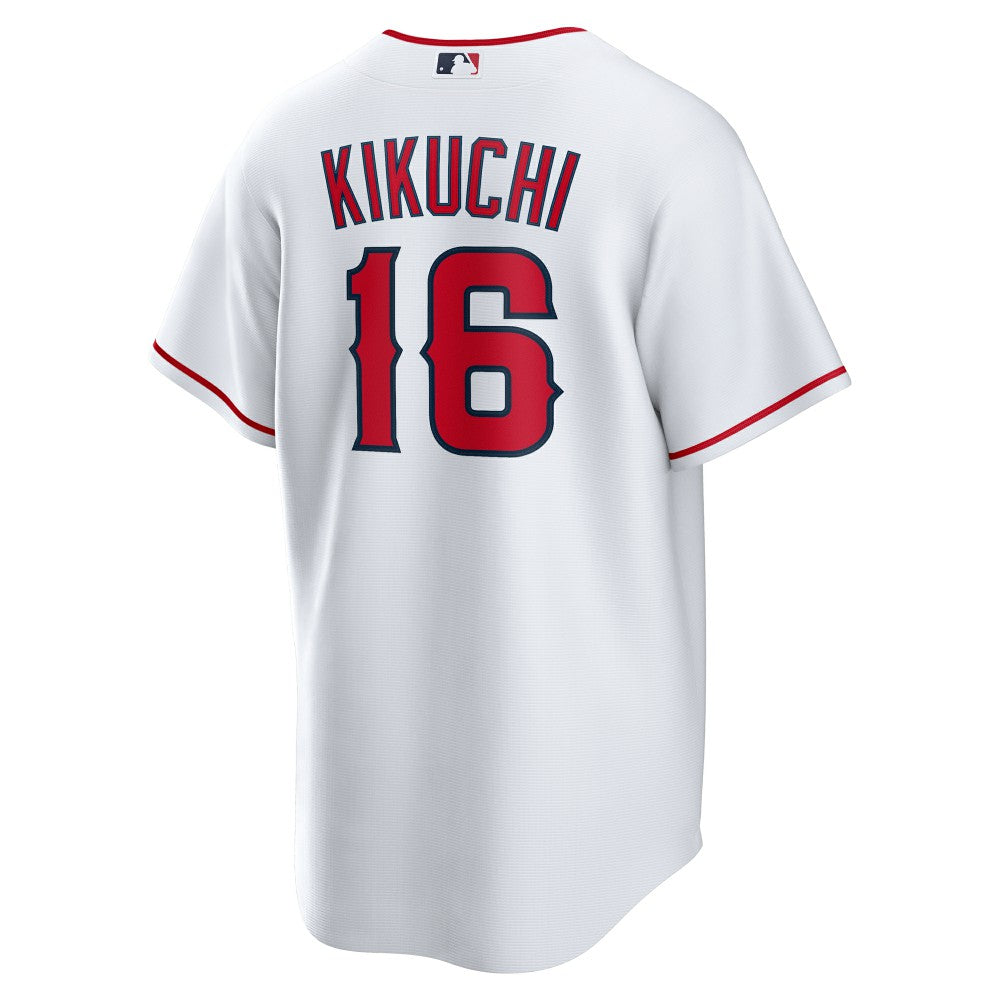 Yusei Kikuchi Los Angeles Angels Nike Home Replica Jersey - White Jerseys
