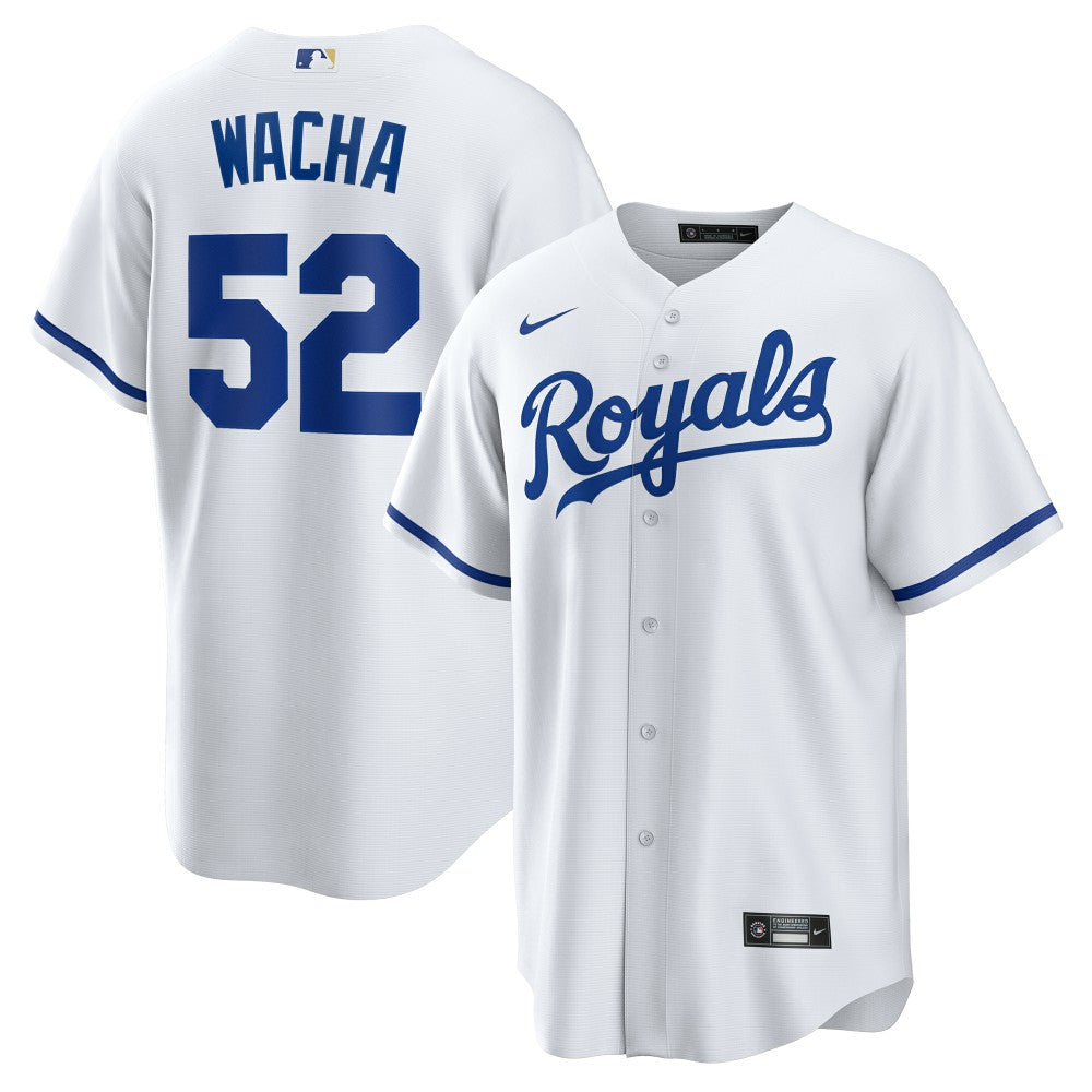 Michael Wacha Kansas City Royals Nike Home Replica Jersey - White Jerseys