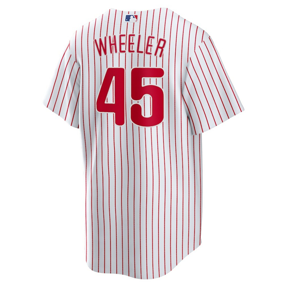 Zack Wheeler Philadelphia Phillies Nike Home Replica Jersey - White Jerseys