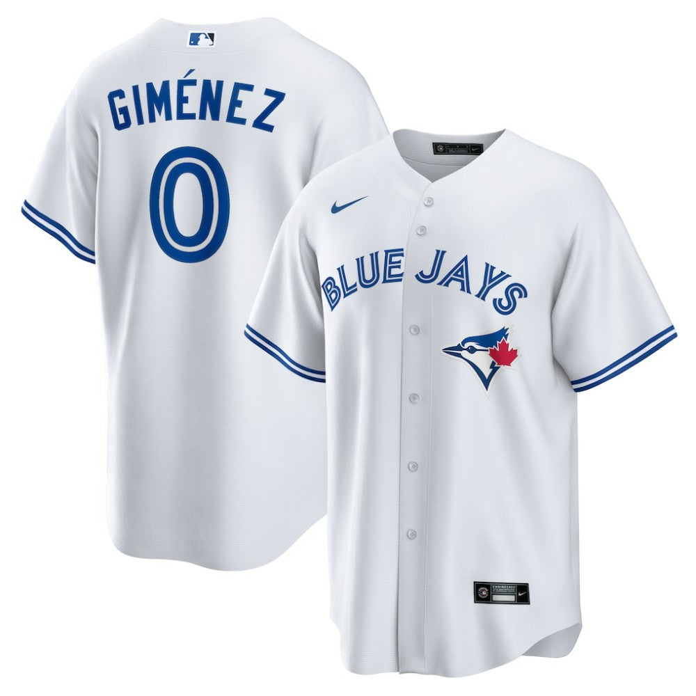 Andres Gimenez Toronto Blue Jays Nike Home Replica Jersey - White Jerseys