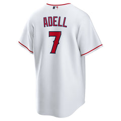 Jo Adell Los Angeles Angels Nike Home Replica Jersey - White Jerseys