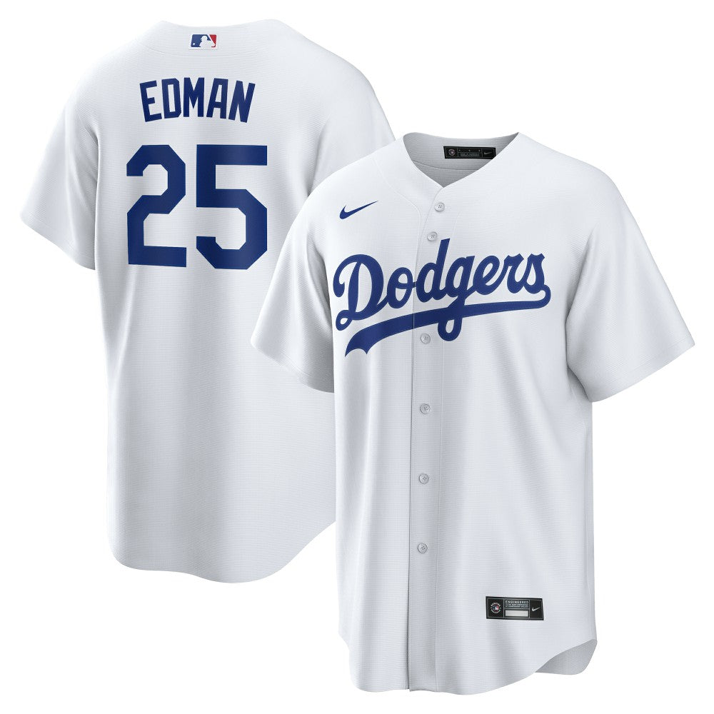 Tommy Edman Los Angeles Dodgers Nike Home Replica Jersey - White Jerseys