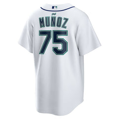 Andres Munoz Seattle Mariners Nike Home Replica Jersey - White Jerseys