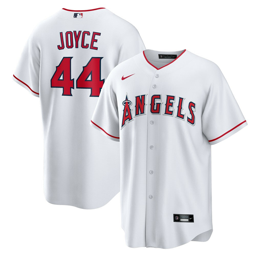 Ben Joyce Los Angeles Angels Nike Home Replica Jersey - White Jerseys