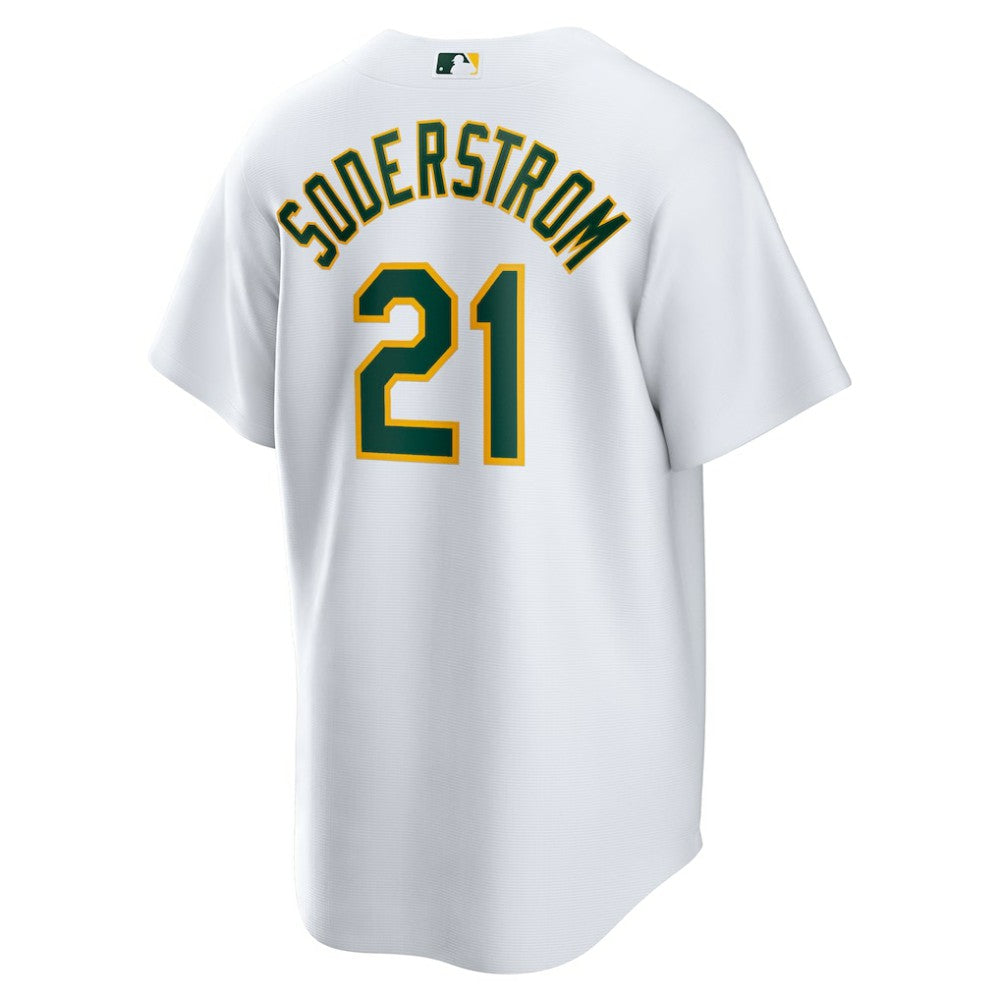 Tyler Soderstrom Athletics Nike Home Replica Jersey - White Jerseys