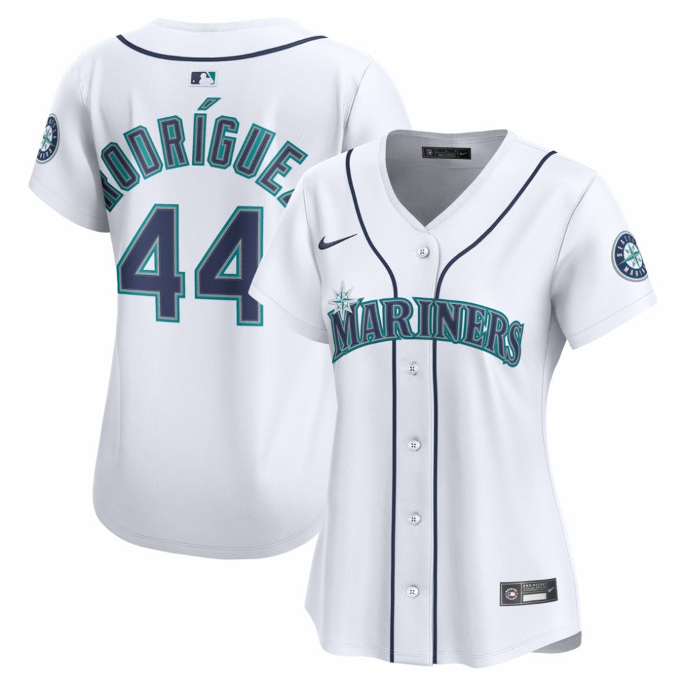 Julio Rodríguez Seattle Mariners Nike Women's Home Limited Jersey - White Jerseys