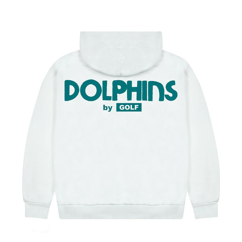 Miami Dolphins GOLF WANG Cutout Hoodie - White Hoodies