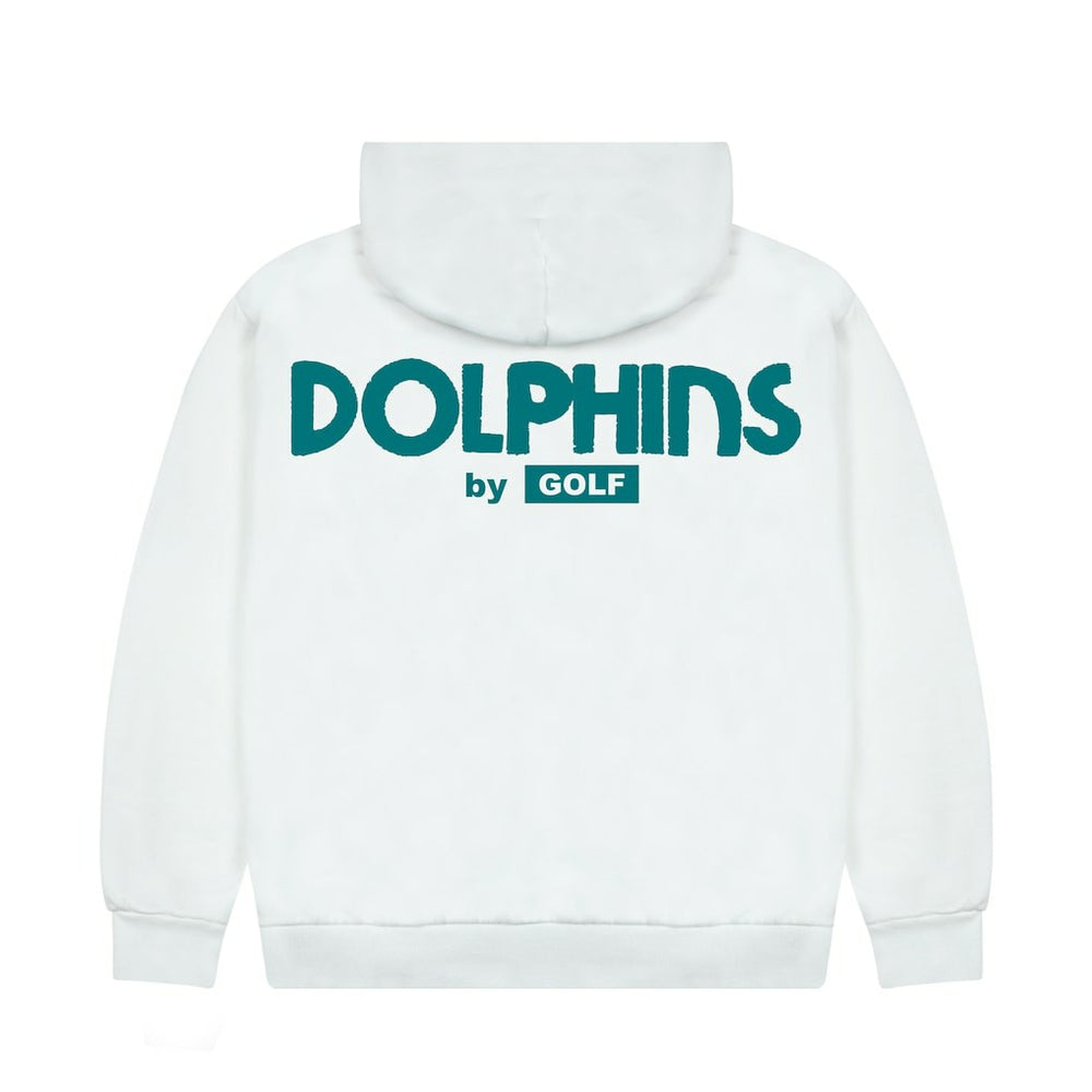 Miami Dolphins GOLF WANG Cutout Hoodie - White Hoodies
